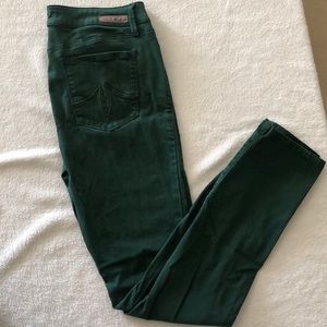 Level 99 Green Skinny Pants